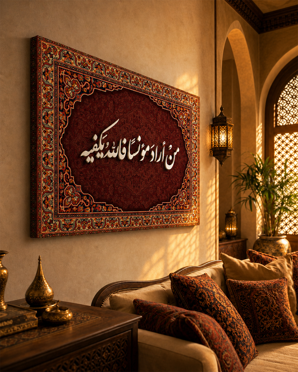 من أراد مؤنسًا فالله يكفيه - خمري بألوان عصرية ٢