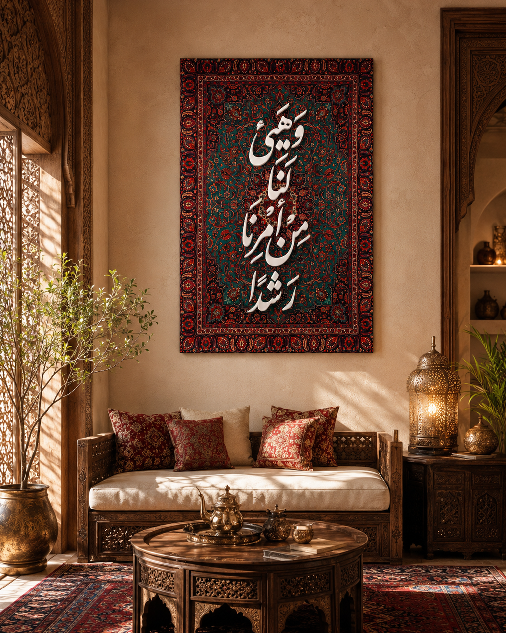 وهيّء لنا من أمرنا رشدًا - خمري تركواز