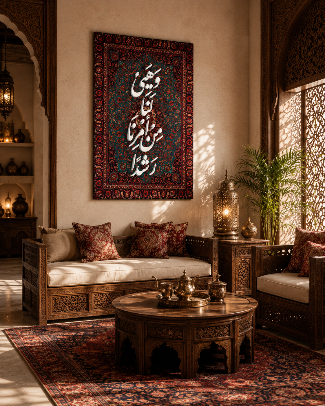 وهيّء لنا من أمرنا رشدًا - خمري تركواز
